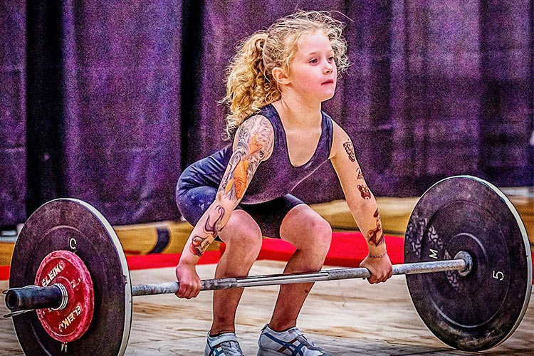 Nude Teenage Girls Weightlifting Competetions